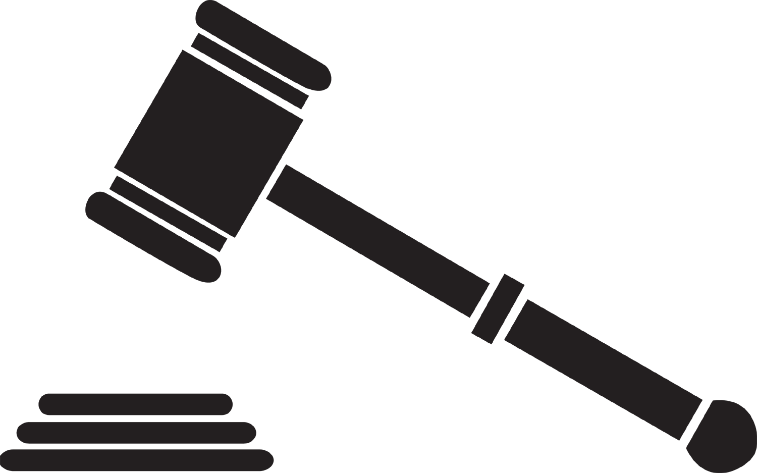 Gavel clipart free clipart image