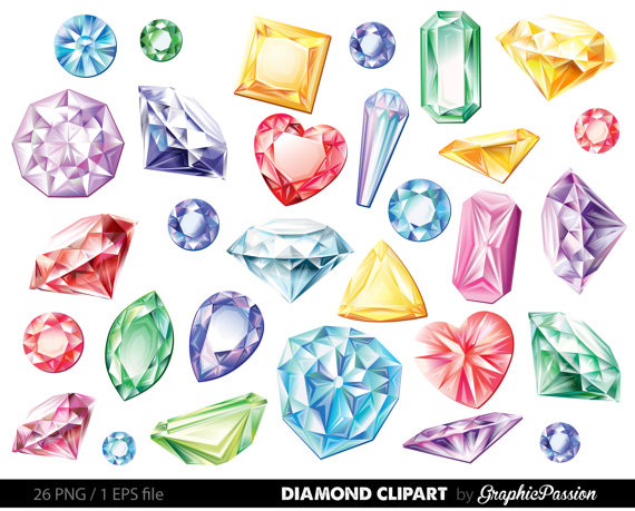 Gemstone Clipart-Clipartlook.com-570