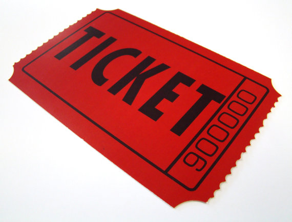 Generic Raffle Tickets Clipar - Raffle Ticket Clip Art