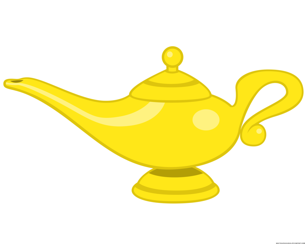 Genie Lamp by NavitasErusSirus on Clipart library
