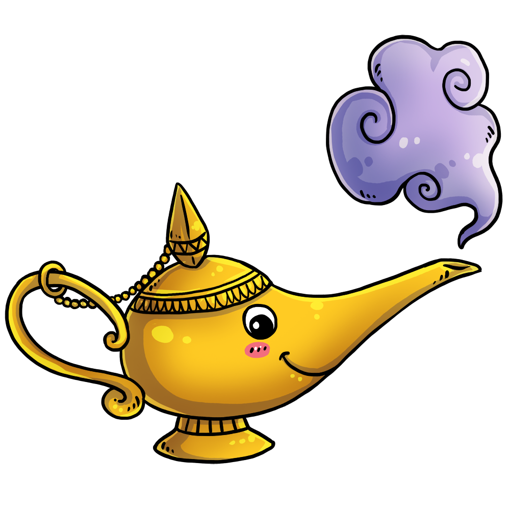 Free Genie S Lamp Clip Art