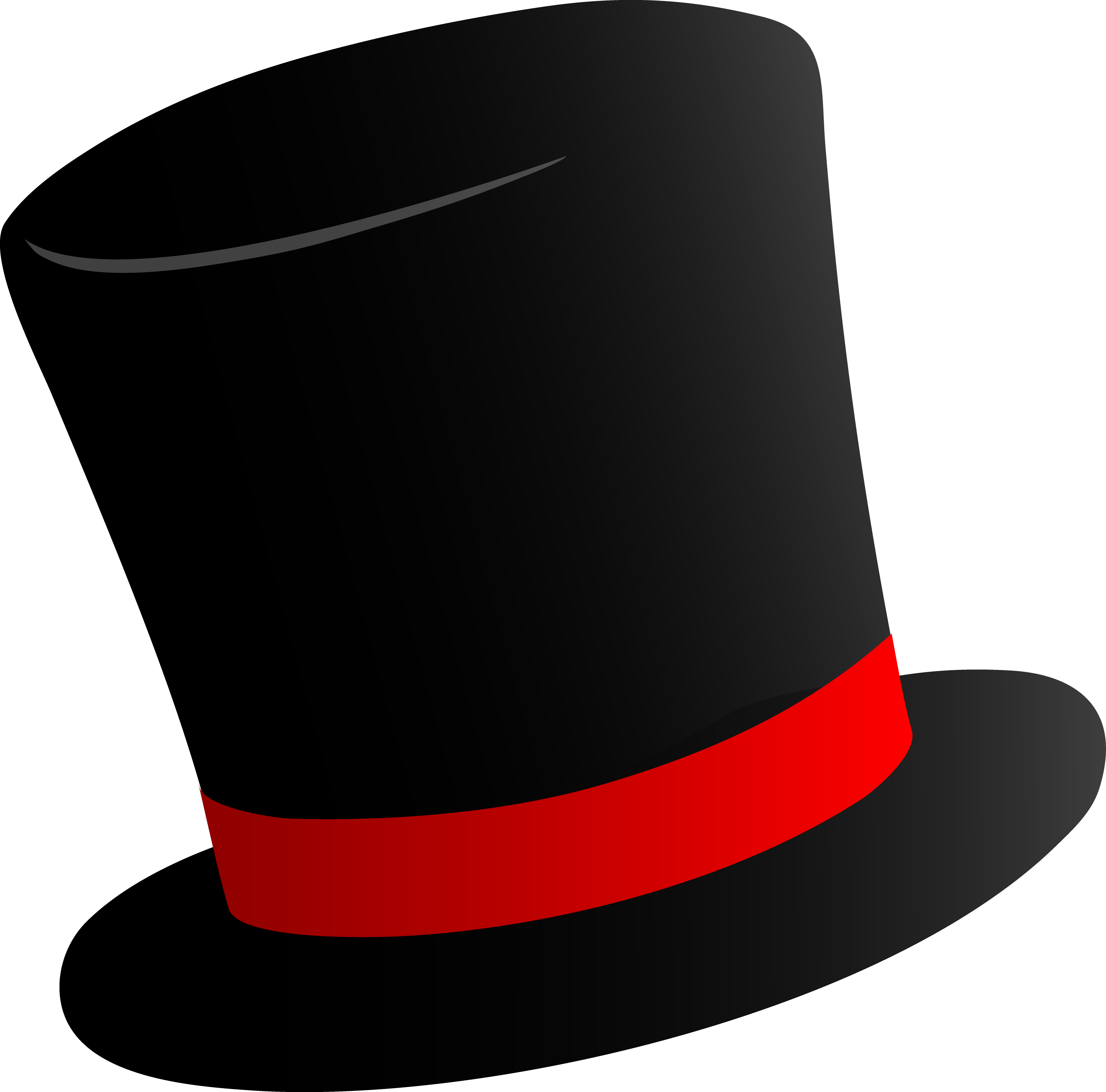 Top Hat Clipart Black And Whi