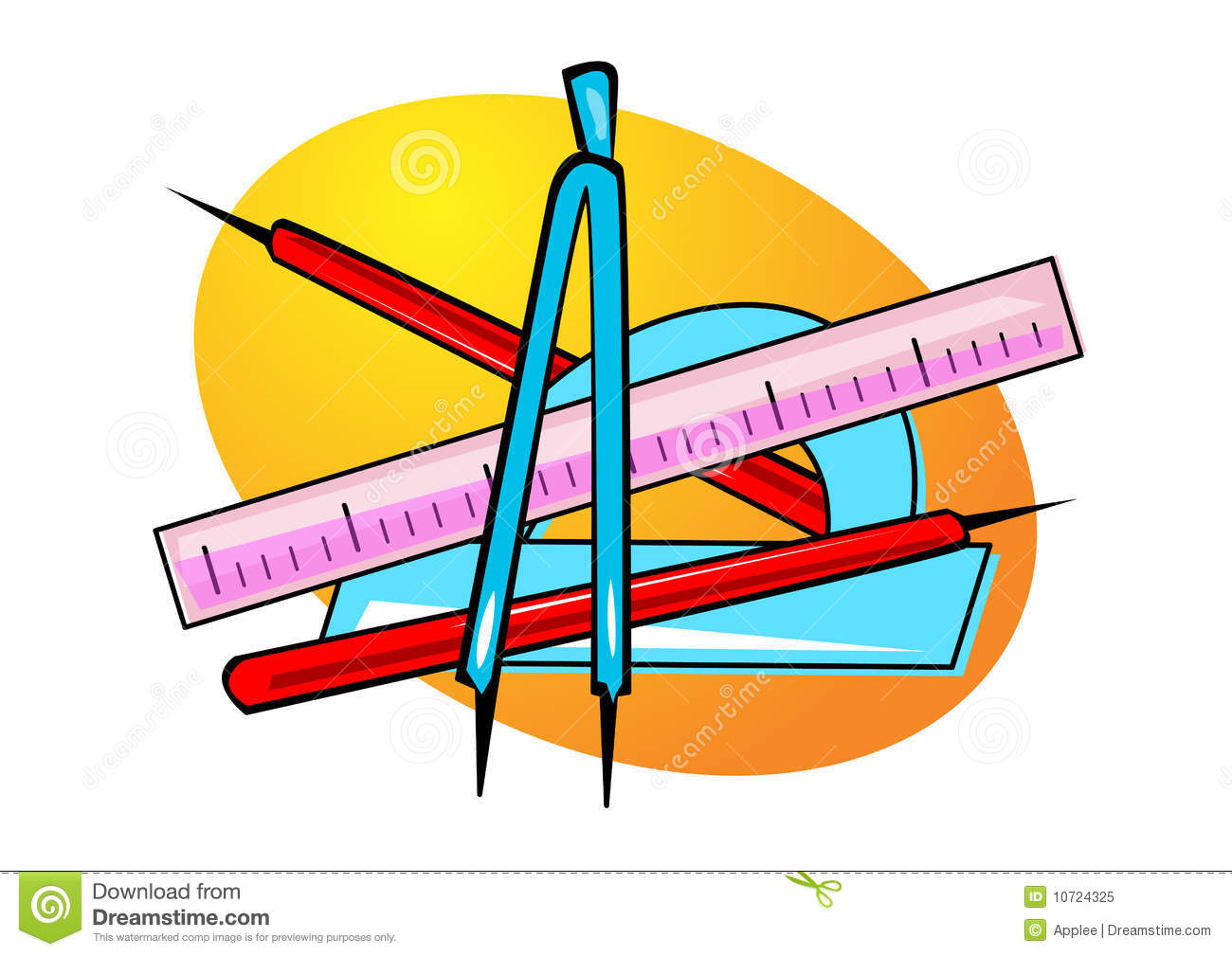 Geometry Clipart Trigonometry Clipart Geometry Tools Clipart Geometry