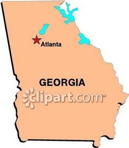 State Of Georgia Clipart