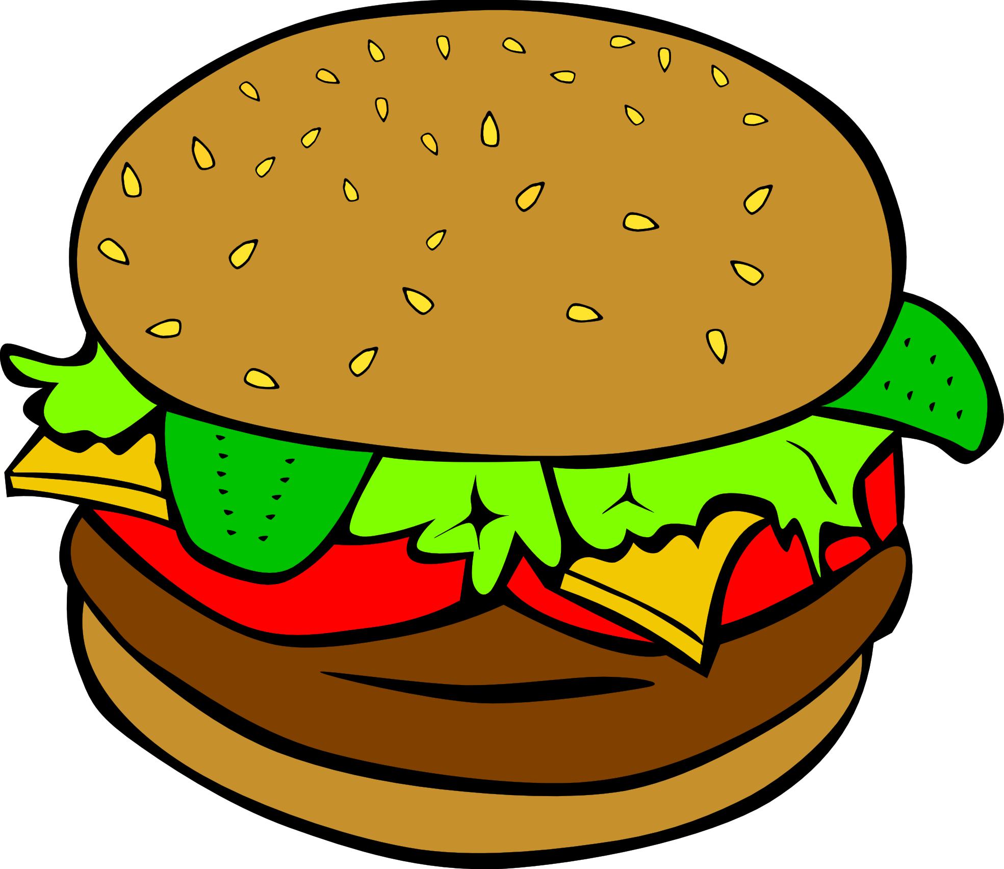 Gerald G Fast Food Lunch | Clipart library - Free Clipart Images
