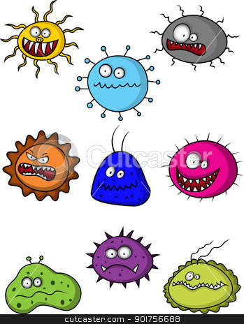 No Germs Clipart #1