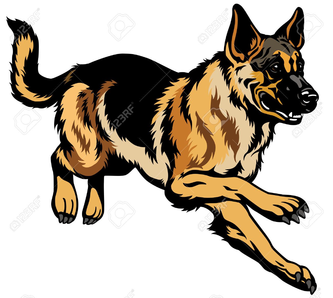 German Shepherd Dog Clipart #