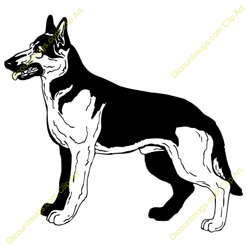 German Shepherd dog - Profile