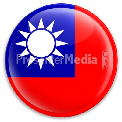 The Republic Of China Taiwan Button - Signs and Symbols - Great Clipart for  Presentations - www.PresenterMedia clipartlook.com