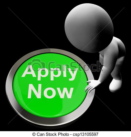Apply Now Button For Work Job Application - csp13105597