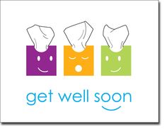 Get Well Soon Cards - Feel Better Clip Art