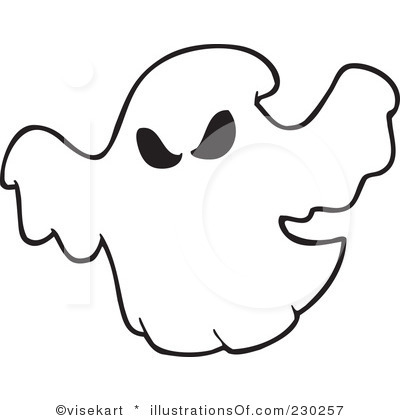 boo ghost public domain clip 
