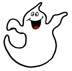 Ghost Clipart 17 250x248 - Ghosts Clipart