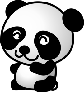 ... Panda in welcoming gestur
