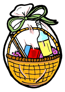 gift basket clipart - Gift Basket Clip Art