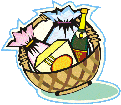 Gift Basket Graphic 2 Clipart - Gift Basket Clipart