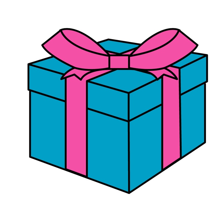 Gift Boxes Box Green A Public - Gift Box Clipart