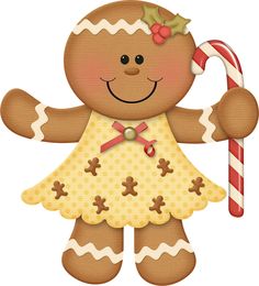 Gingerbread . - Gingerbread Clipart