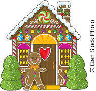 ... Gingerbread House and Man - A cute little decorated.