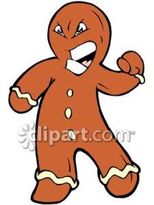 Gingerbread Man Clip Art - Clipart Gingerbread Man