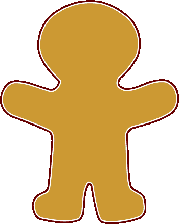 Gingerbread Man Clip Art - Gingerbread Clip Art