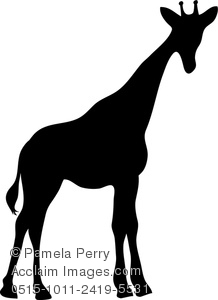 giraffe silhouette | Free Vec