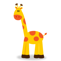 Giraffe Clip Art - Cute Giraffe Clipart