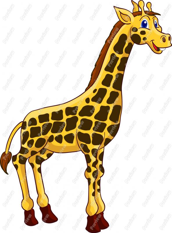 Free Cute Cartoon Giraffe Cli