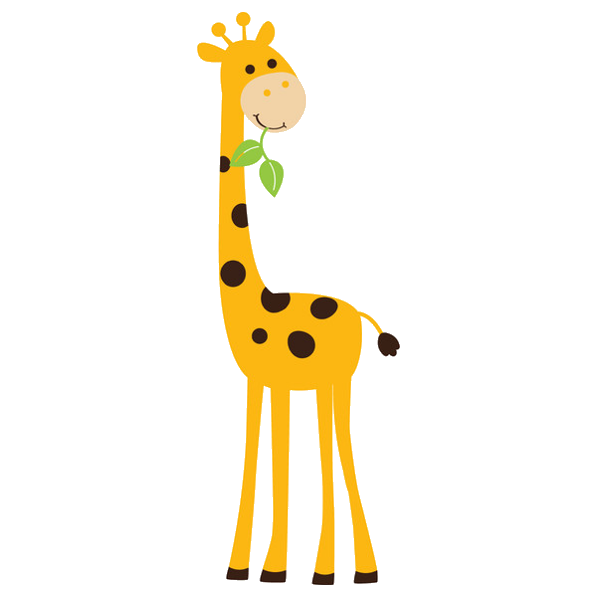 giraffe image clip art . - Cute Giraffe Clipart