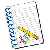 girl writing in diary% . - Diary Clipart