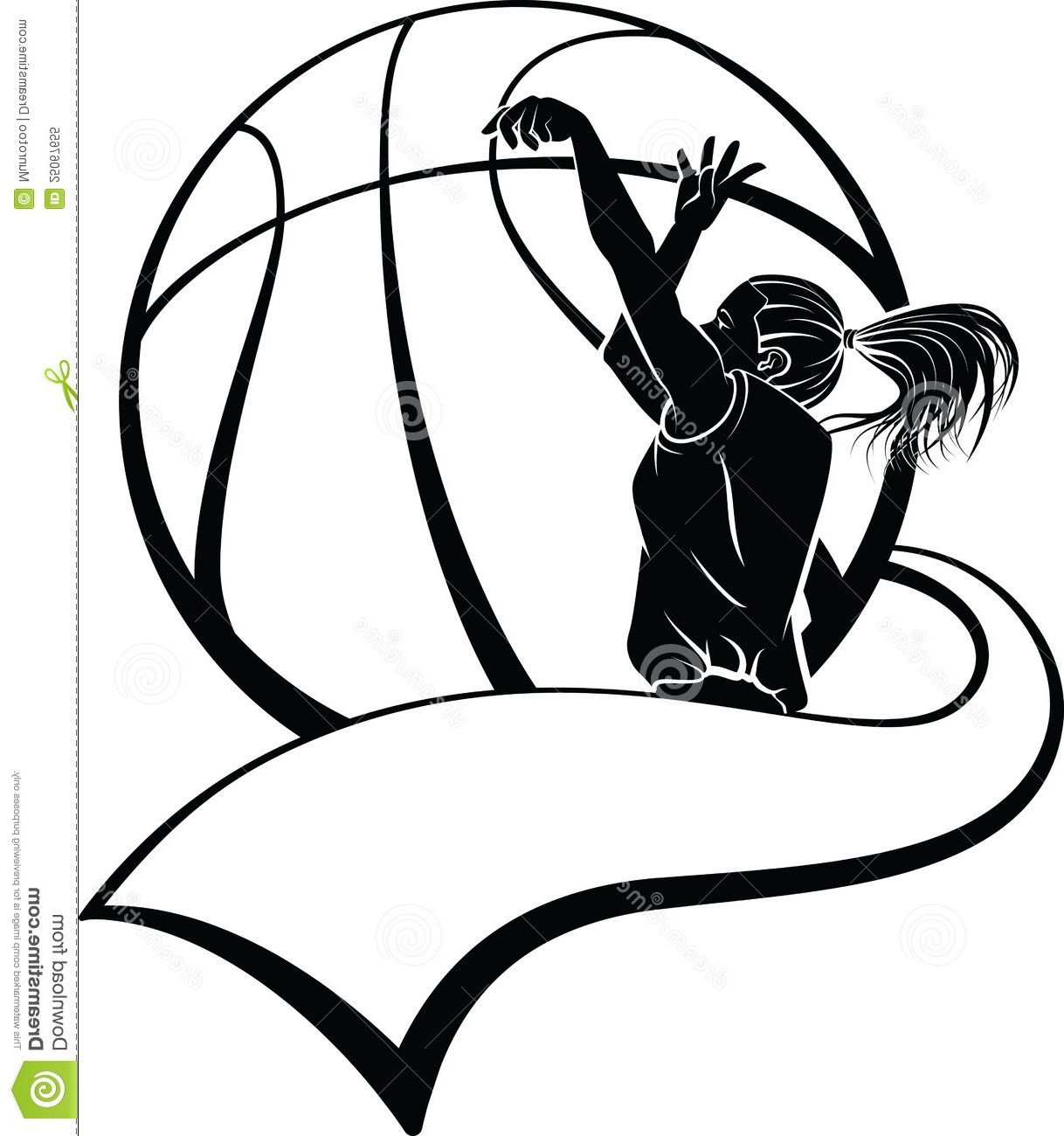 Girl Basketball Player Clipart Shooting basketball shooting clipart 1218 x 1300