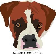 Girl boxer silhouette Clipartby ljmilenkovic8/1,645; Boxer Dog - face of a boxer dog