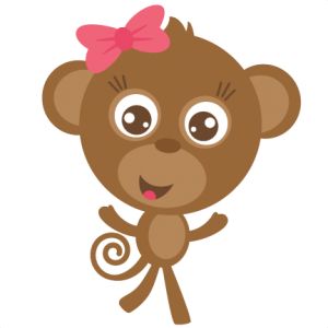 cute monkey clip art