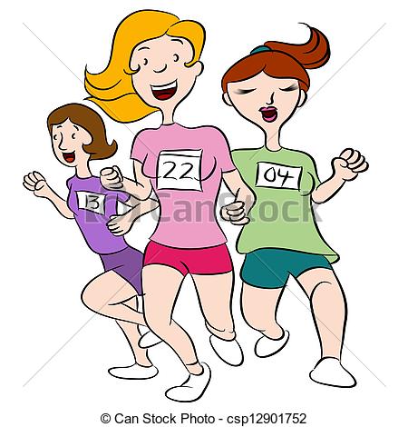 Girl Running Race Clipart Clipart Panda Free Clipart Images