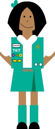 Girl Scout Clip Art Free . High Resolution Paper Acid Free