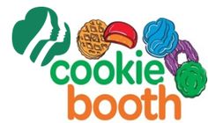 Girl Scout Cookie Booth Clipart #1