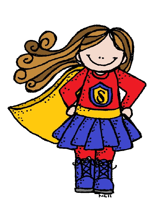 Girl Super Hero Clip Art ..