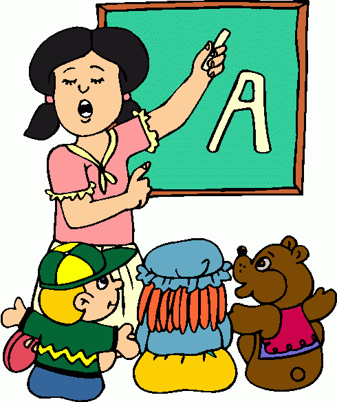Girl Teaching Clipart Girl Te - Clip Art Teacher