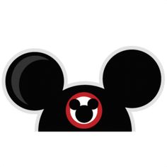 Girls Chevron Minnie Mouse . - Mickey Ears Clipart