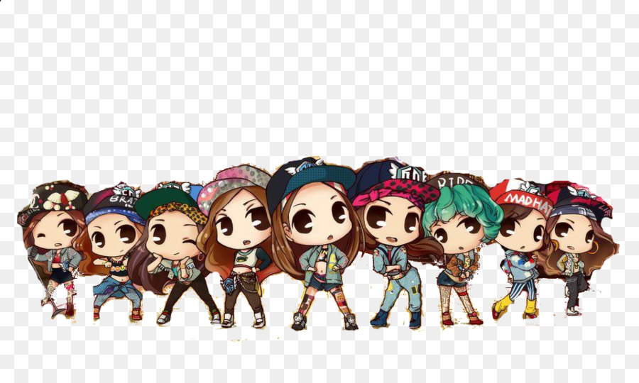 Girlsu0027 Generation Chibi I - Girls Generation Clipart