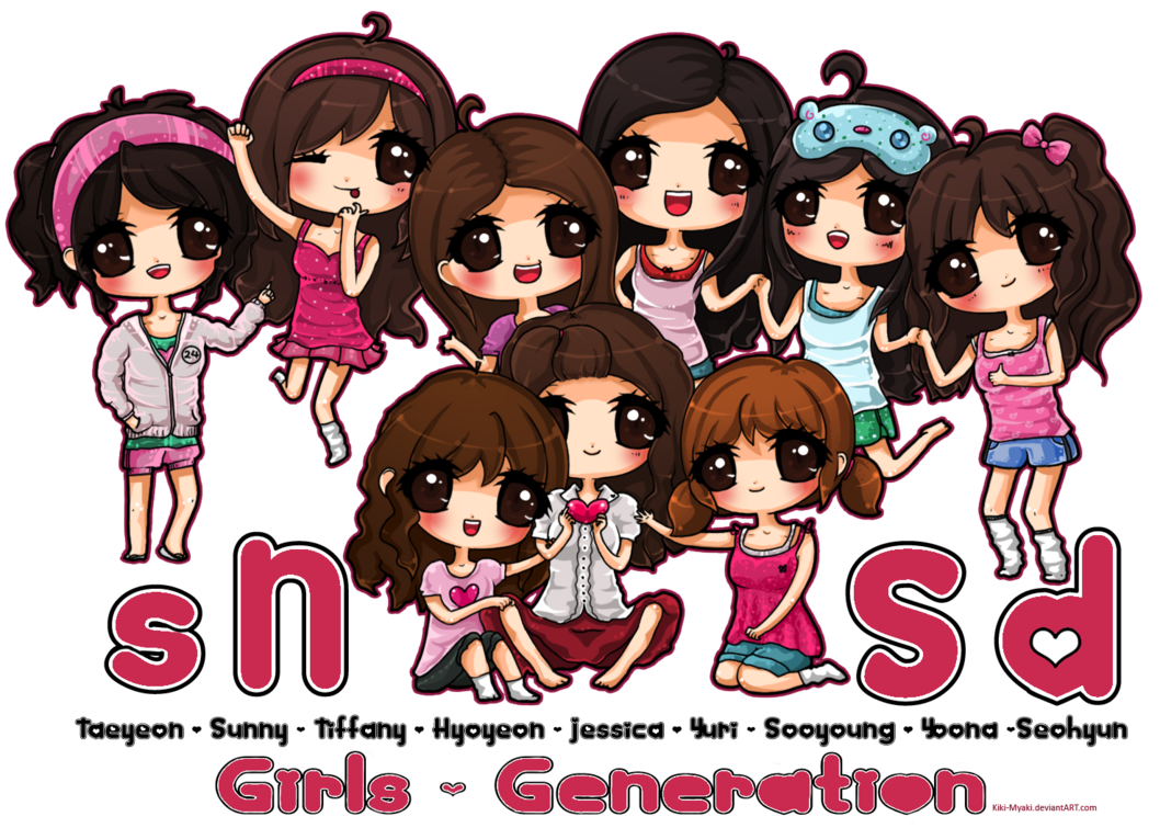 Girlsu0027 Generation Chibi I