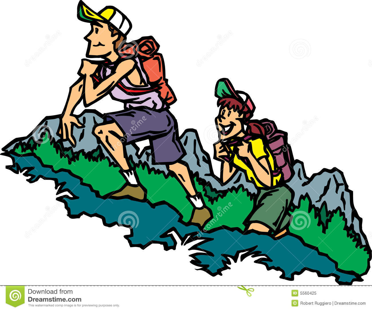 Free Hiking Clipart Free Clip