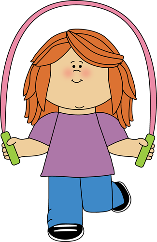 Girls Jumping Rope Clipart - Jump Rope Clip Art