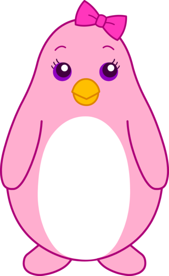 Girly Penguin | Clipart Panda .