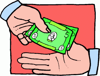 Giving Money Clipart Money Exchange Gif