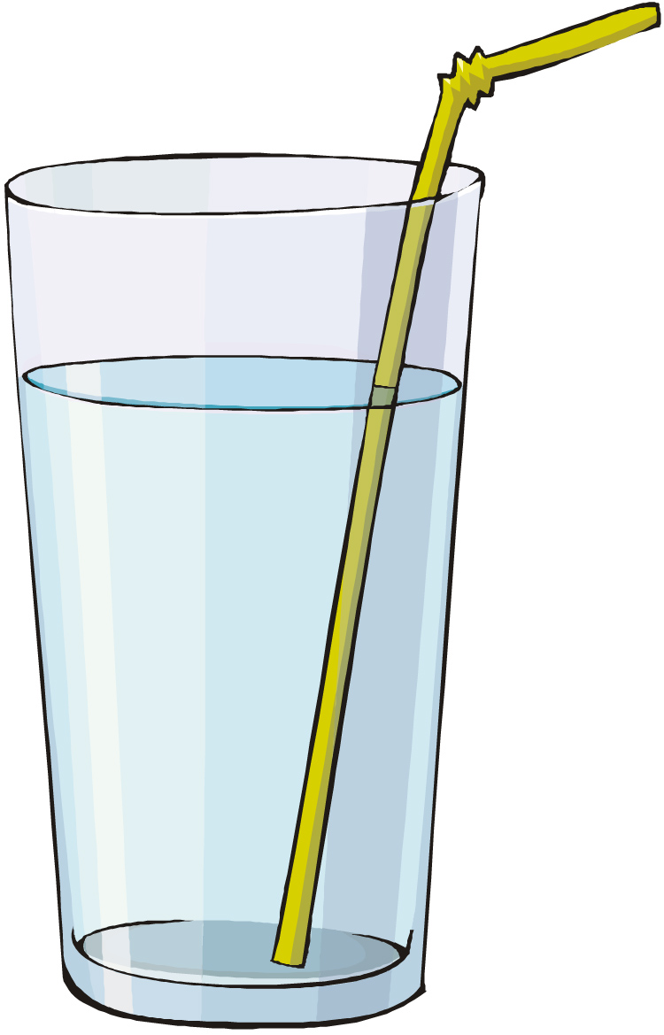 Glass of water cup of water . - Glass Of Water Clipart