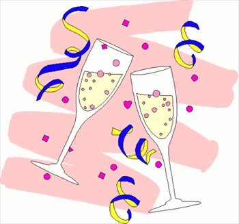 glasses-party2 - Free Party Clip Art