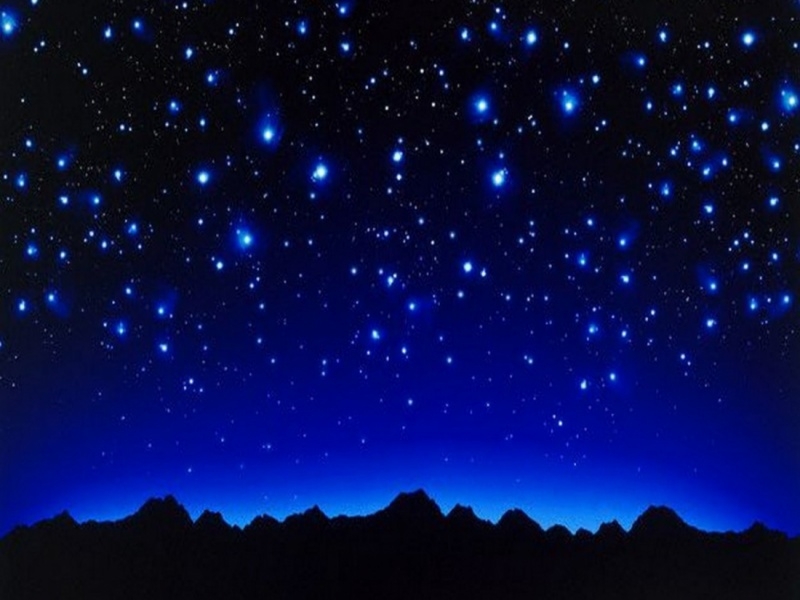 Night Sky background vector .