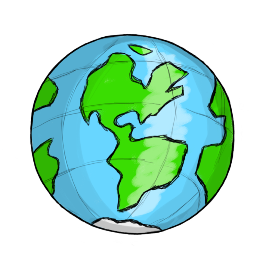 Globe earth clipart free . - Clipart Globe