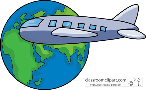 Go Back Gallery For Airplane  - Traveling Clipart